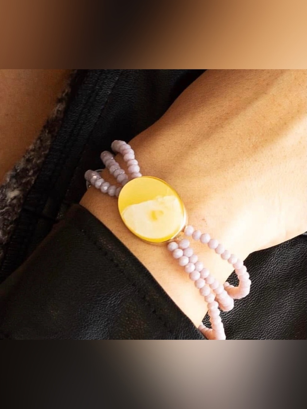 Plunder Bundle- 2 Necklaces with Pendants, Cuff Bracelet, Beaded Bracelet & Ring - Picture 3 of 11